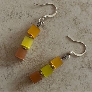 Cube earrings
